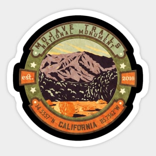Mojave Trails National Monument California Sticker